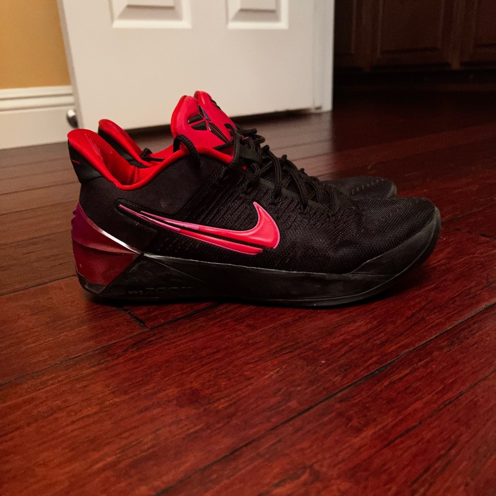 2016 Nike Kobe AD " Flip" The Switch Black University Red Hyper Violet Size7.5